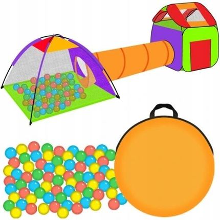 Namiot Domek Suchy Basen Tunel dla Dzieci 200Piłek namiot ogrodowy