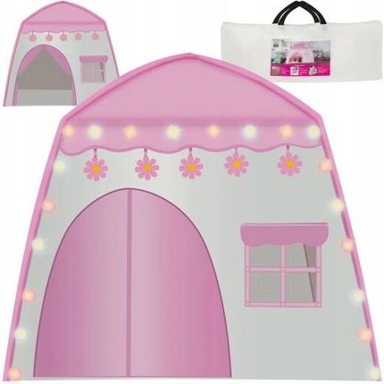 Namiot Domek Zamek dla Dzieci Pałac z Lampkami LED domek dla dzieci zabawka