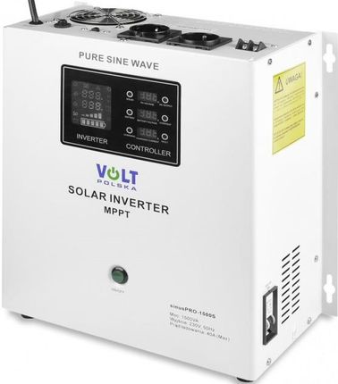 Volt Inwerter Solarny Sinus Pro 1500 S 12/230V (1050/1500W) + 40A Mppt (75V) (3SPS150012)