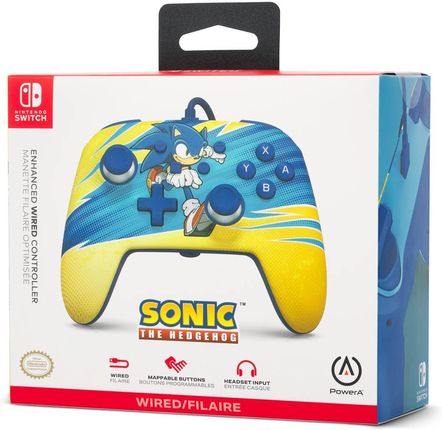 PowerA Enhanced Wired Nintendo Switch - Sonic Boost NSGP0202-01 - zdjęcie 6