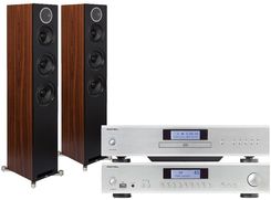 Zdjęcie Rotel A12 Mkii (Srebrny) + Cd14 Mkii (Srebrny) + Debut Reference F5 (Czarny) - Libiąż