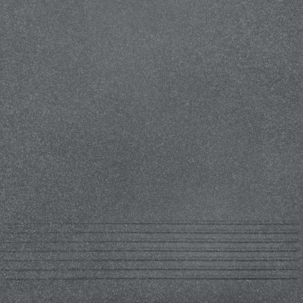 Cersanit Gres Techniczny Stopnica N500 Graphite/Black Mat 30x30