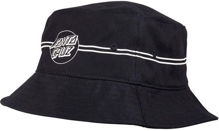 kapelusz SANTA CRUZ - Opus Dot Stripe Bucket Hat Black (BLACK) rozmiar: OS
