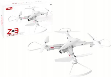 Import Leantoys Zdalnie Sterowany Dron Z3 720P Kamera Syma Biały