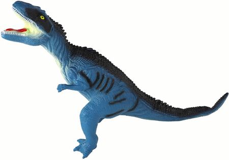 Leantoys Duża Figurka Dinozaur Tyranozaur Dźwięk 41 Cm Niebieski