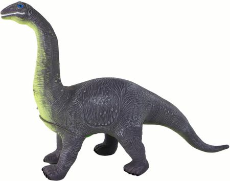 Leantoys Duża Figurka Dinozaur Brachiozaur Dźwięk 33 Cm Szary