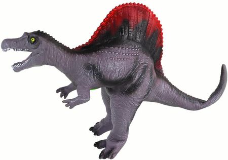 Leantoys Duża Figurka Dinozaur Spinozaur Dźwięk 36 Cm Szary