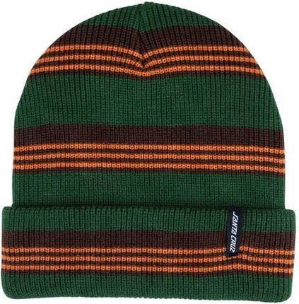 czapka zimowa SANTA CRUZ - Seacliff Beanie Malachite Stripe (MALACHITE STRIPE) rozmiar: OS