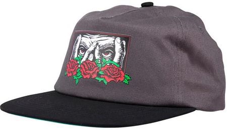 czapka z daszkiem SANTA CRUZ - Dressen Eyes Roses Cap Iron (IRON) rozmiar: OS