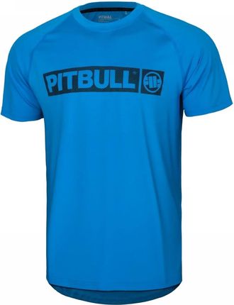 Koszulka Pit Bull Middle Weight 190 Polyester-Elasthan Sport Basic Hilltop '23 - Jasnoniebieska 