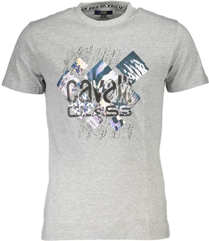 CLASS ROBERTO CAVALLI: T-shirt in cotone - Nero | T-Shirt Class Roberto