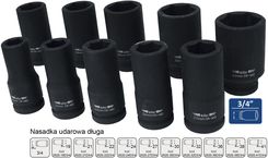 Zdjęcie Adler 3513.24D nasadka udarowa 24 mm 1/2" długa 6-kątna Cr-Mo - Michałowo