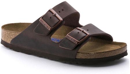 Klapki Birkenstock Arizona soft habana szerokie 452761