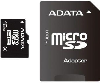 ADATA CARD microSDHC 16GB Class 4 (AUSDH16GCL4-RA1)