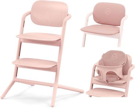 Cybex Lemo Krzesełko do Karmienia 3w1 + Komfortowa Wkładka Pearl Pink