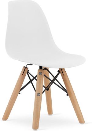 Krzesło ZUBI - białe x 2