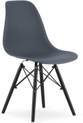 Krzesło OSAKA dark slate / nogi czarne x 1
