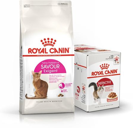 Royal Canin Savour Exigent 10kg + saszetki Instinctive 12x85g