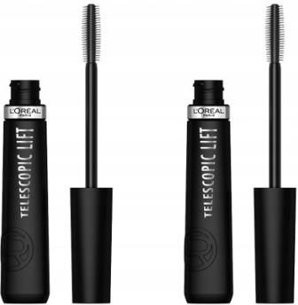 Loreal Telescopic Lift tusz rzęs wydłużająco-pogrubiający x2