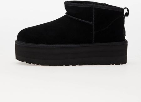 UGG CLASSIC ULTRA MINI PLATFORM ブラック23 UGG W Classic Ultra Mini Platform Black - Ceny i opinie