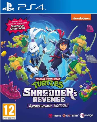 Teenage Mutant Ninja Turtles Shredder's Revenge Anniversary Edition  (Gra PS4)