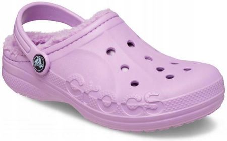 Dziecięce Ocieplane Buty Klapki Chodaki Crocs Baya Lined Clog 30-31