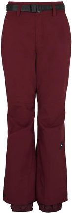 Damskie Spodnie O'Neill Star Slim Pant 1550074-13019 Bordowy