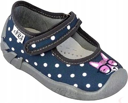 Kapcie buty przedszkolne dla dziewczynki na rzep kotek ARS D133 r,26