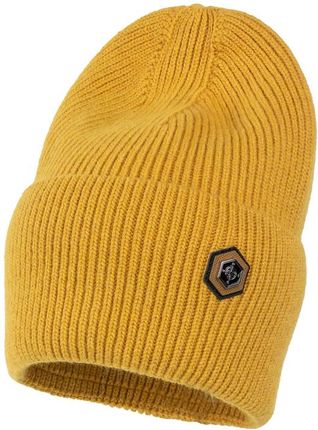 Jamiks IKIN czapka dla chłopca jesienna miodowa rozmiar: 52-54