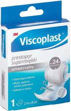Zdjęcie 3M Poland Plaster Viscoplast Bardzo Mocny Uniewersalny Biały Do Cięcia 1Mx8Cm 1szt.  - Żuromin