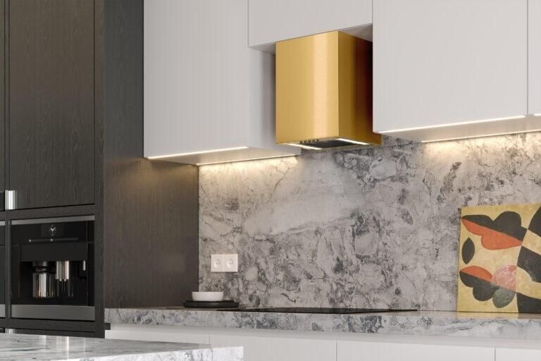 фото Витяжка декоративна Maan Ponza Mini WPB 430 Gold Glass