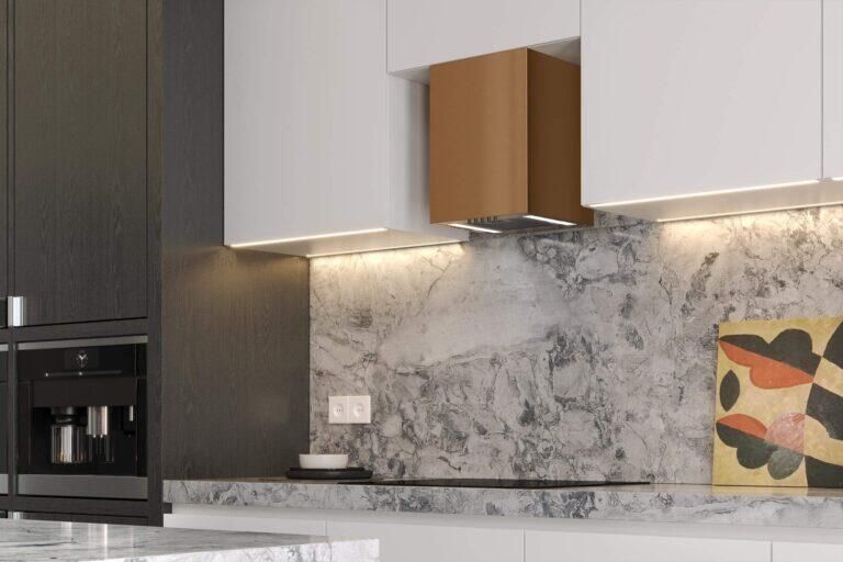 фото Витяжка декоративна Maan Ponza Mini WPB 430 Copper Glass