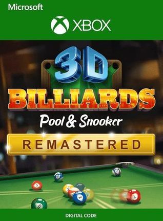 3D Billiards Pool & Snooker Remastered (Xbox One Key)