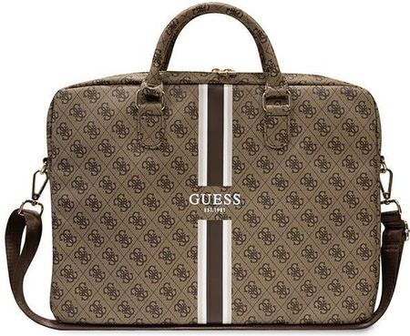 Guess Torba Do Notebooka 16" 4G Printed Gucb15P4Rpsw Brązowa (AOGUENTGUE02721)