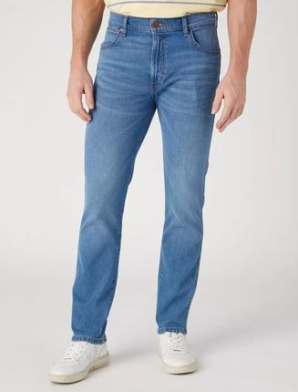 WRANGLER LARSTON MĘSKIE SPODNIE JEANSOWE JEANSY VITO W18SAG42E