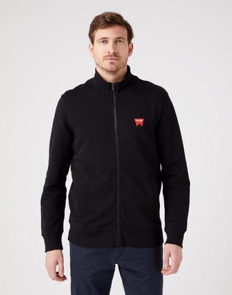 WRANGLER FUNNEL NECK ZIP MĘSKA BLUZA ROZPINANA LOGO W663HA100