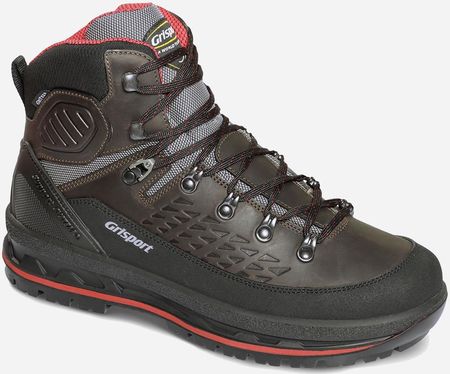 Męskie buty trekkingowe z membraną Grisport 15011DV7G 45 (30 cm) DK BROWN (5904292128433)