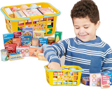 Casdon Zabawkowy Koszyk Sklepowy Na Zakupy Z Akcesoriami Dla Dzieci Agd 3
