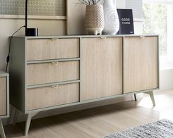 Zdjęcie Piaski Dwudrzwiowa Komoda Z Szufladami Forest Eukaliptus - Marki