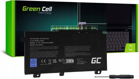 Green Cell Bateria B31N1726 do Asus Tuf Gaming FX504 FX505 (AS156V2)