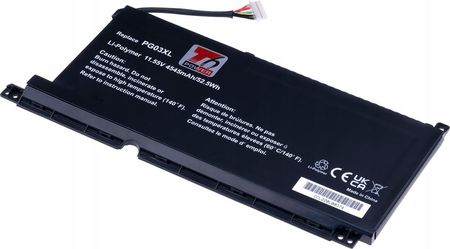 T6 Power bateria do laptopa Hp PG03052 (NBHP0197_V128130)