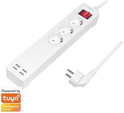 Logilink 3 Gniazda Wi-Fi Smart 1.7M Biała (SH0103)
