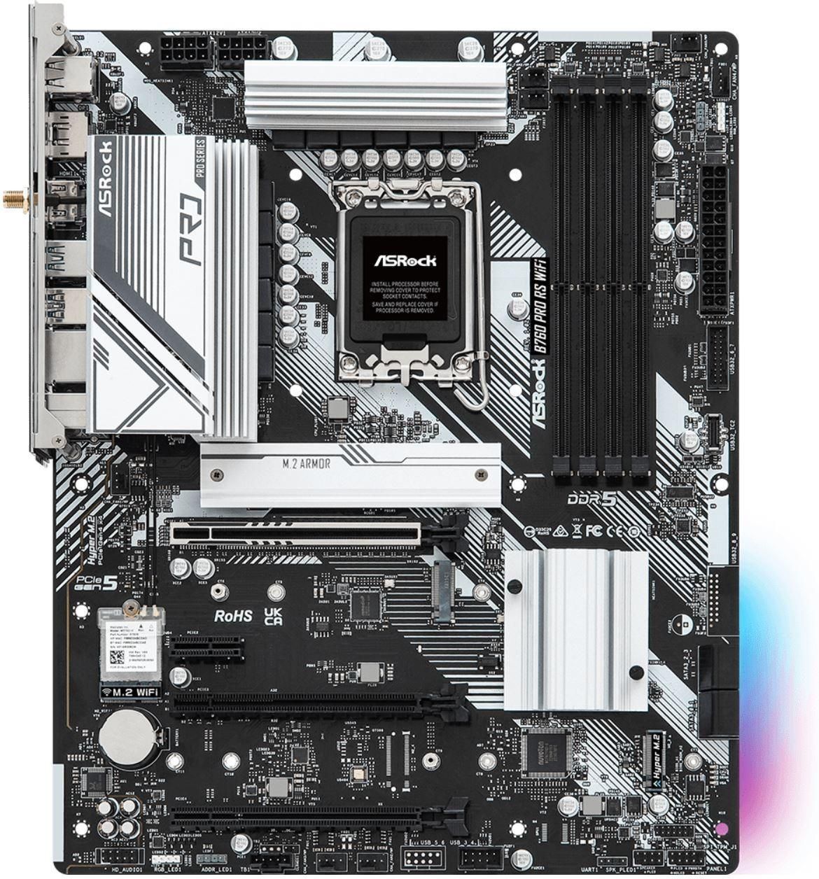 ASRock B760 Pro RS WiFi マザーボード　新品 Płyta główna PC Asrock B760 Pro Rs Wifi (B760PRORSWIFI) - Opinie i
