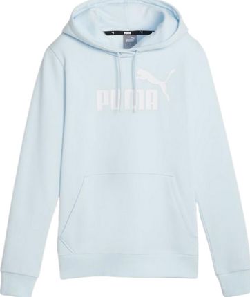 Bluza damska Puma ESS Logo Hoodie FL niebieska 586789 69