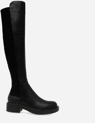 Damskie muszkieterki Steve Madden Applause Boot SM11002825-011 39 24.6 cm Czarne (8720857248128)