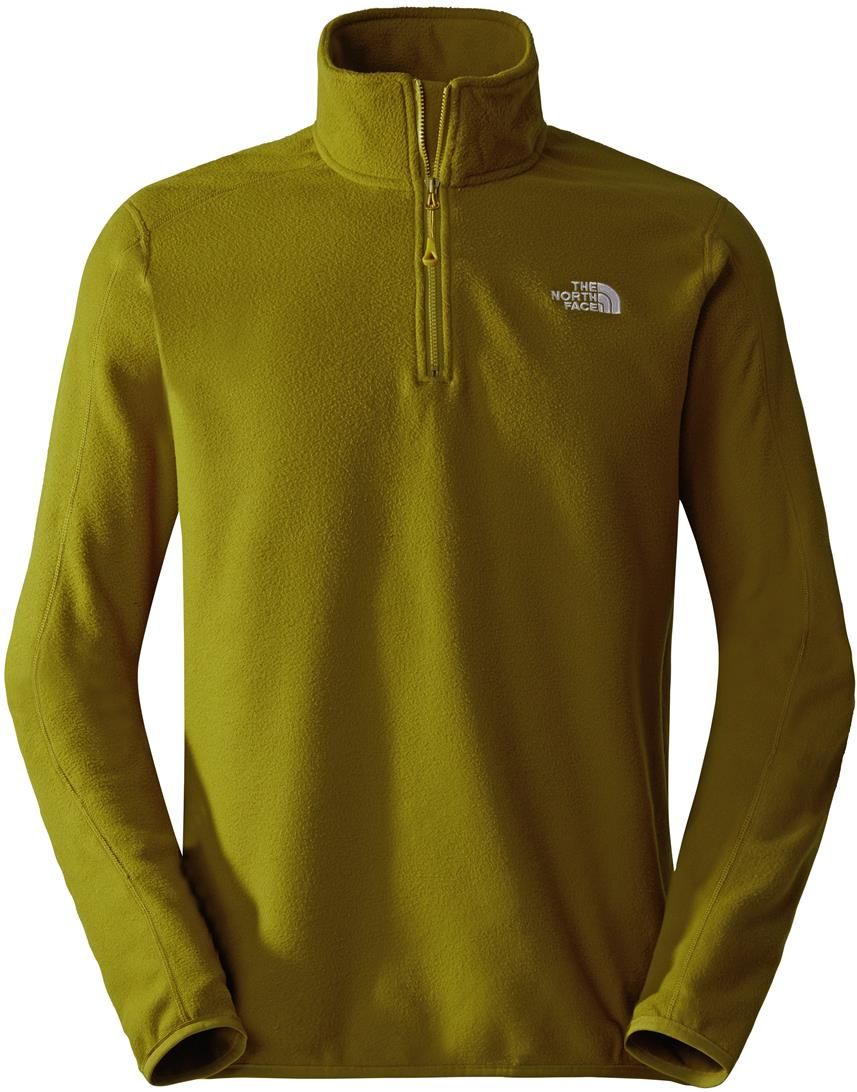 The North Face Polar Męski Resolve Fleece 1 4 Zip Zielony Ceny I