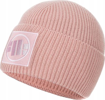 CZAPKA ZIMOWA PIT BULL CIEPŁA BEANIE PRĄŻKOWANA PODWIJANA LOGO