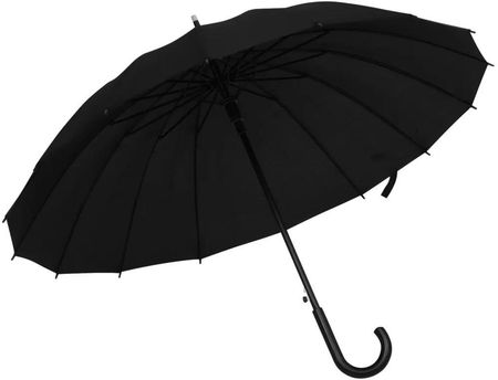 Parasolka automatyczna, czarna, 105 cm