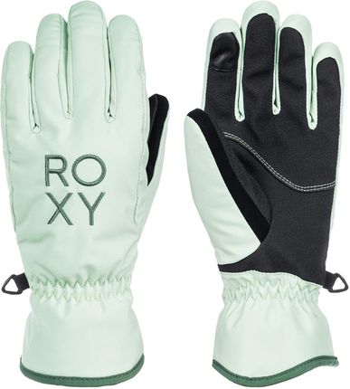 Damskie Rękawice Ocieplane Roxy Freshfield Gloves Erjhn03239-Gef0 Zielony