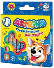 Zdjęcie Kredki Świecowe 12 Kolorów Astrino Astra - Bełchatów